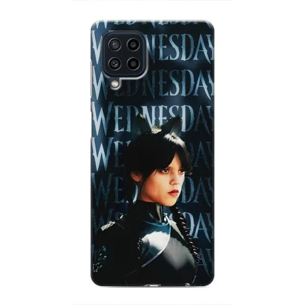 Чехол с принтом «Уэнздей кошка» для Samsung Galaxy M62