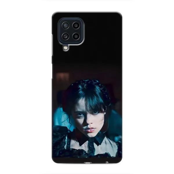 Чехол с принтом «взгляд Уэнздей» для Samsung Galaxy M62