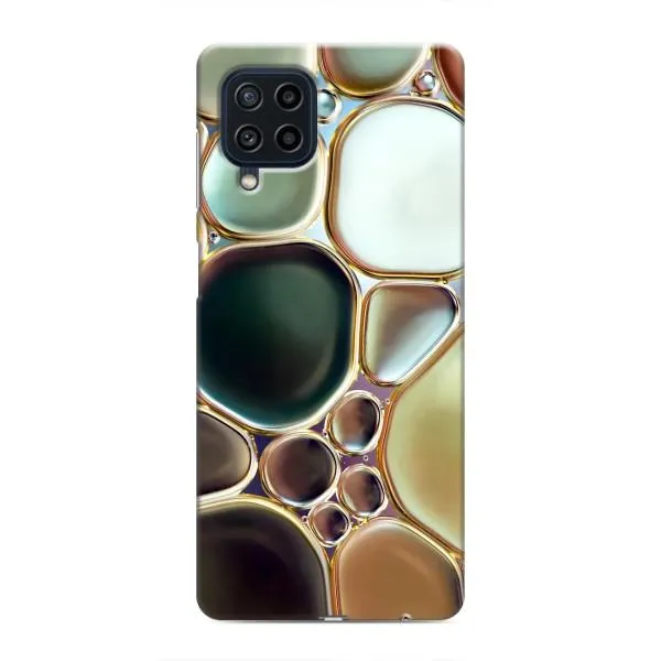 Чехол с принтом «Радужный Мрамор» для Samsung Galaxy M62