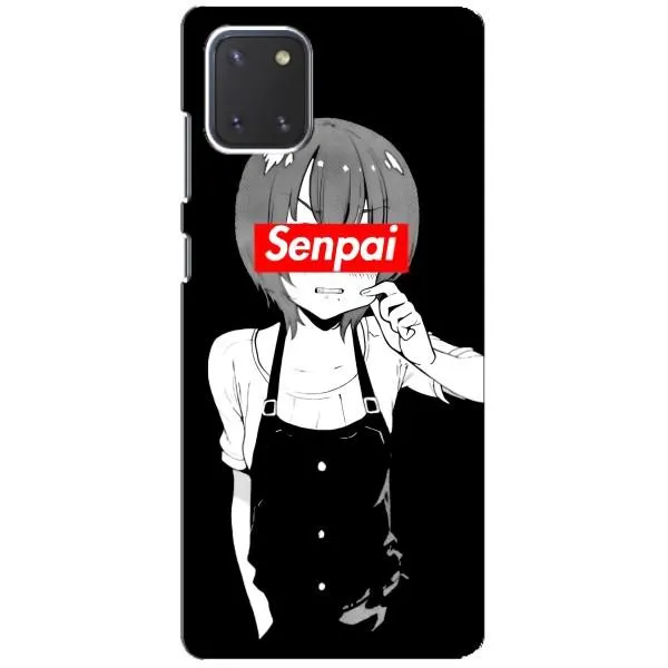 Чехол с принтом «Senpai» для Samsung Galaxy Note 10 Lite Чехол с принтом «Senpai» для Samsung Galaxy Note 10 Lite