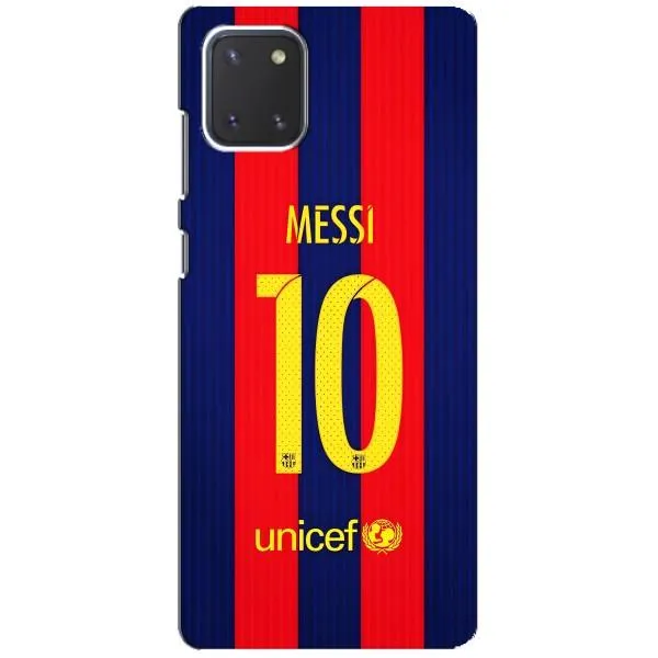 Чехол с принтом «Messi Barca 10» для Samsung Galaxy Note 10 Lite
