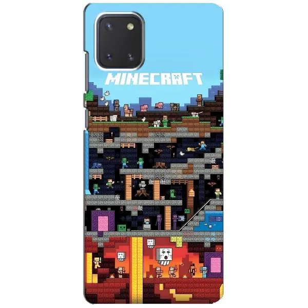 Чехол с принтом «фон Minecraft» для Samsung Galaxy Note 10 Lite Чехол с принтом «фон Minecraft» для Samsung Galaxy Note 10 Lite
