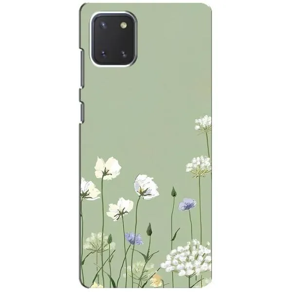 Чехол с принтом «Цветы на зеленом» для Samsung Galaxy Note 10 Lite