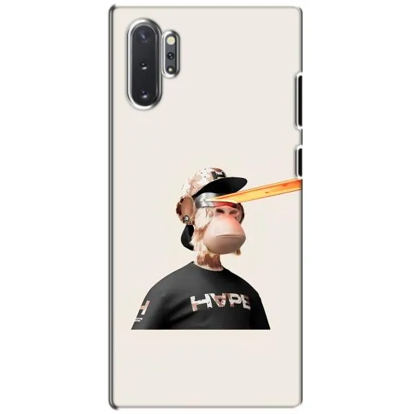 Чехол с принтом «обезьяна NFT в очках» для Samsung Galaxy Note 10 Plus