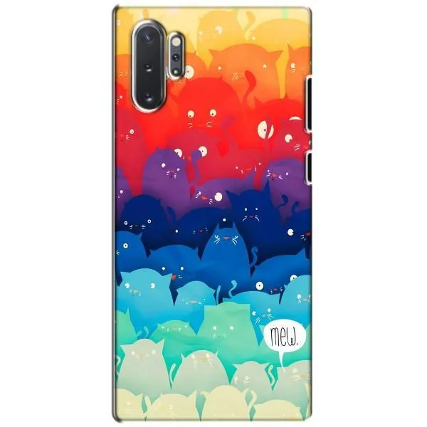 Чохол з принтом «Mew» для Samsung Galaxy Note 10 Plus