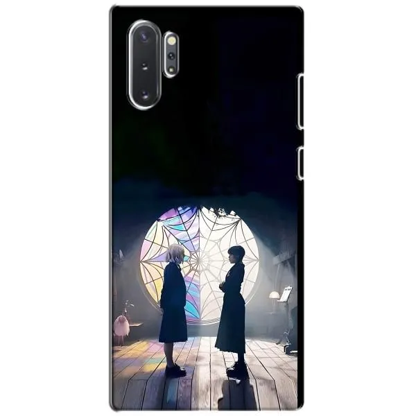 Чехол с принтом «Уэнздей и Инид» для Samsung Galaxy Note 10 Plus Чехол с принтом «Уэнздей и Инид» для Samsung Galaxy Note 10 Plus