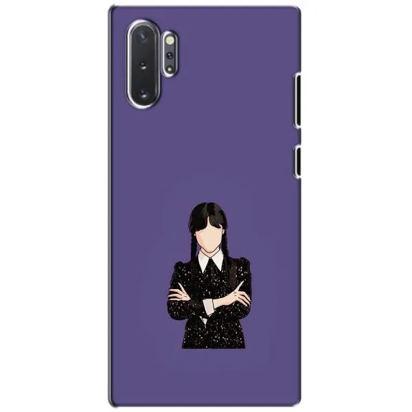 Чехол с принтом «Уэнздей в черном» для Samsung Galaxy Note 10 Plus Чехол с принтом «Уэнздей в черном» для Samsung Galaxy Note 10 Plus