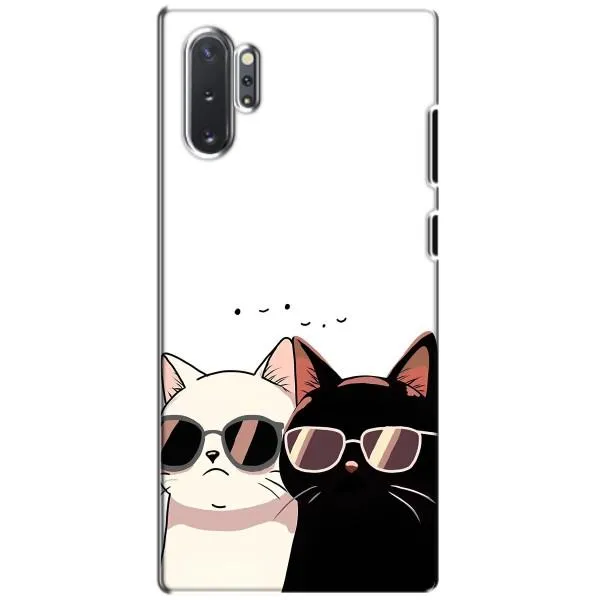 Чехол с принтом «Коты в очках» для Samsung Galaxy Note 10 Plus