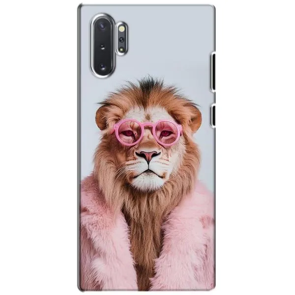 Чохол з принтом «Лев в окулярах» для Samsung Galaxy Note 10 Plus