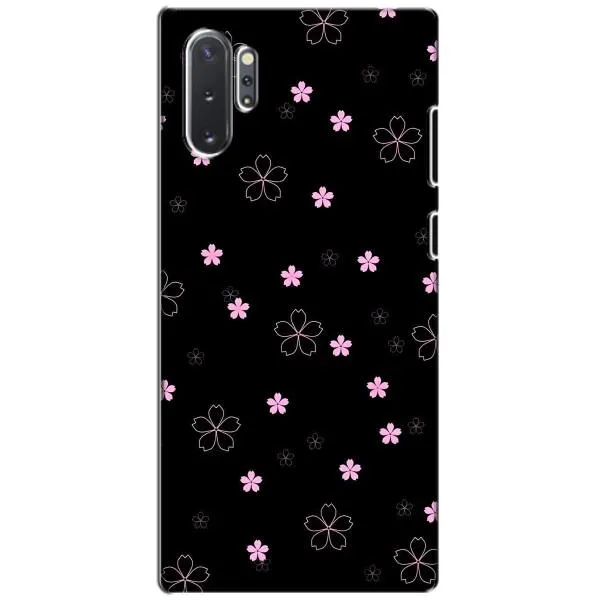 Чехол с принтом «Розовые цветы на черном» для Samsung Galaxy Note 10 Plus Чехол с принтом «Розовые цветы на черном» для Samsung Galaxy Note 10 Plus
