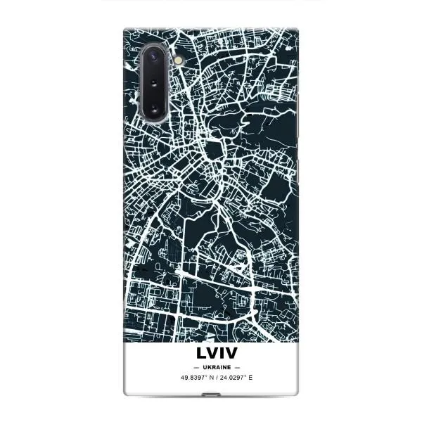 Чехол с принтом «Львов» для Samsung Galaxy Note 10