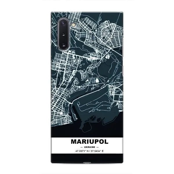 Чехол с принтом «Мариуполь» для Samsung Galaxy Note 10