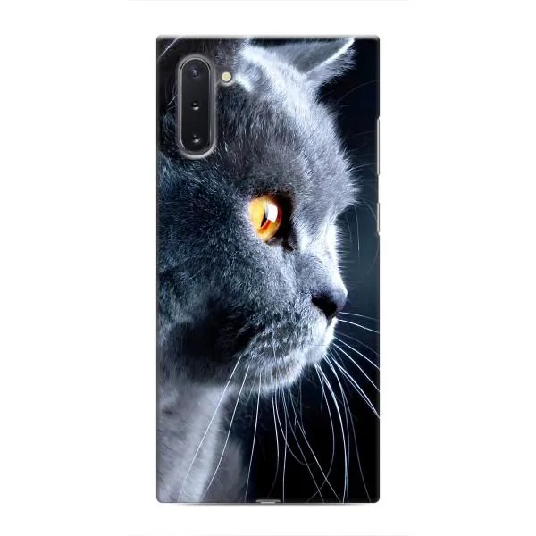 Чохол з принтом «Сірий Кіт» для Samsung Galaxy Note 10