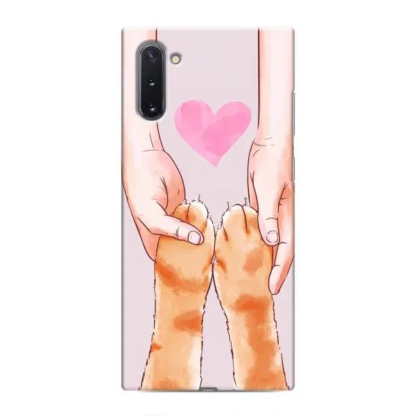 Чохол з принтом «Любовь до котиків» для Samsung Galaxy Note 10