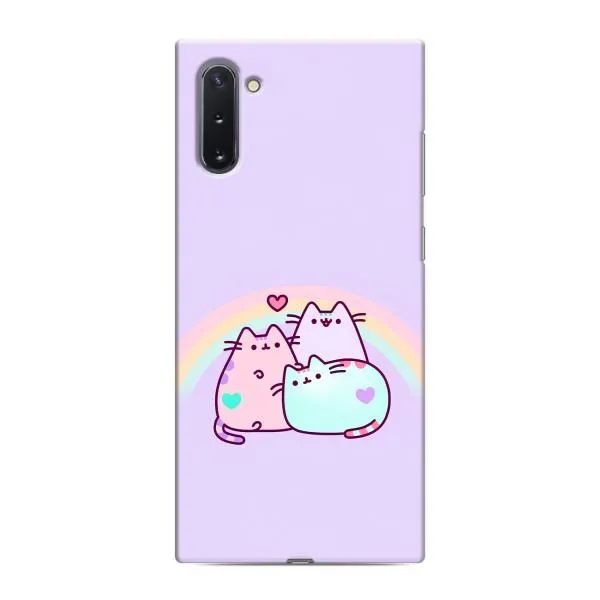 Чохол з принтом «Радужний котик» для Samsung Galaxy Note 10
