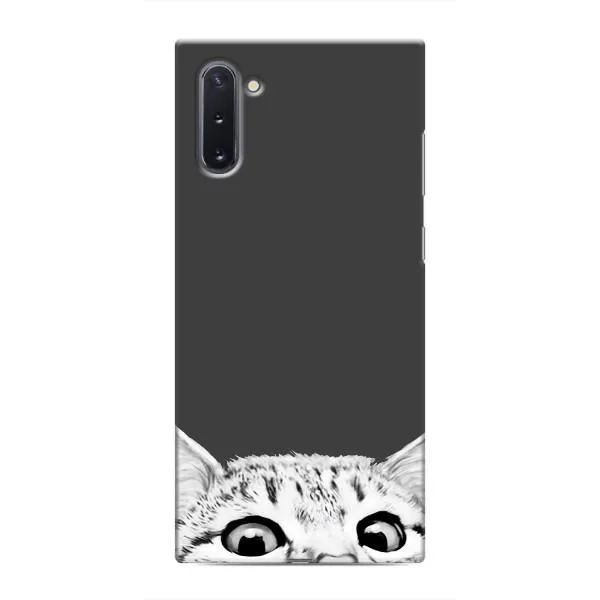Чохол з принтом «Виглядає котик» для Samsung Galaxy Note 10