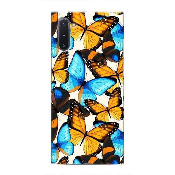 Чехол с принтом «Яркие бабочки» для Samsung Galaxy Note 10