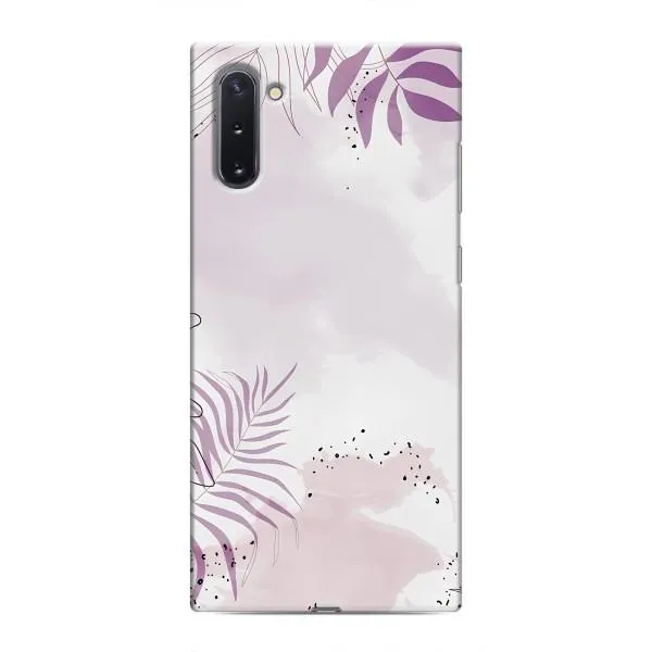 Чехол с принтом «Фиолетовые листья» для Samsung Galaxy Note 10