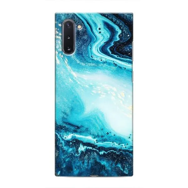 Чехол с принтом «Голубой мрамор» для Samsung Galaxy Note 10