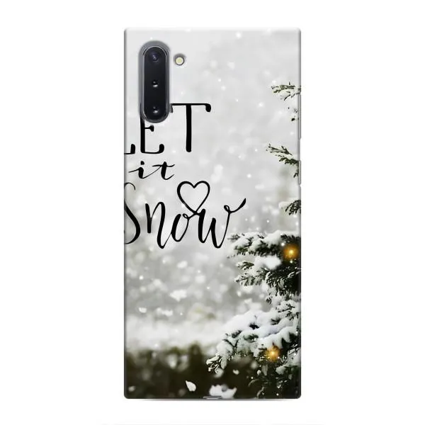 Чехол с принтом «Let it snow» для Samsung Galaxy Note 10