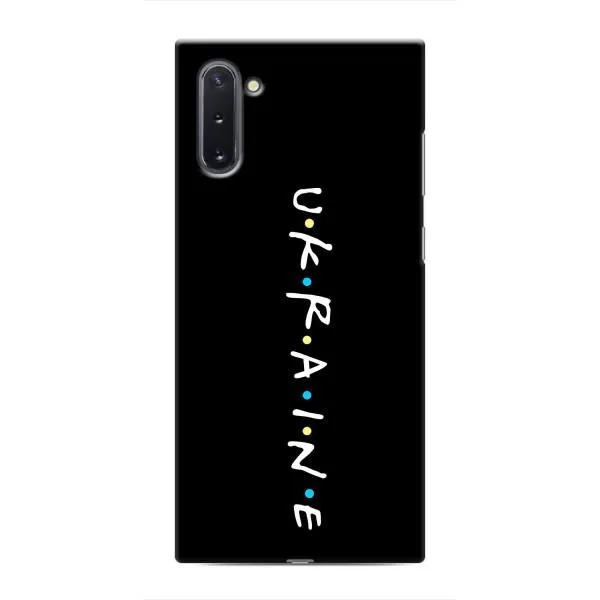 Чехол с принтом «ukraine» для Samsung Galaxy Note 10 Чехол с принтом «ukraine» для Samsung Galaxy Note 10