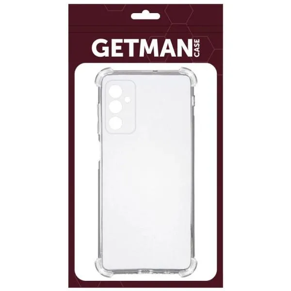 TPU чехол GETMAN Ease logo усиленные углы Full Camera для Samsung Galaxy Note 20 Ultra — Прозрачный — фото 4