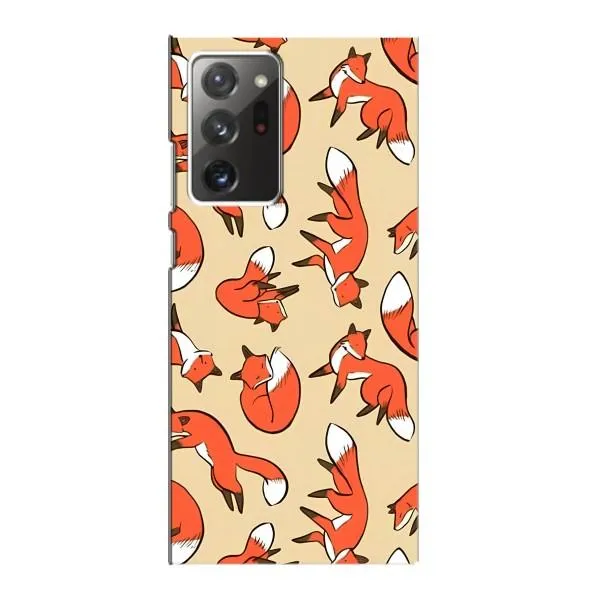 Чехол с принтом «Лисички» для Samsung Galaxy Note 20 Ultra