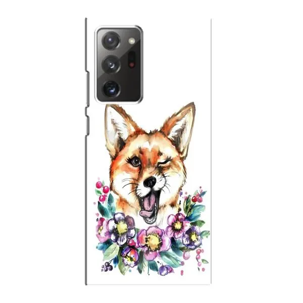 Чехол с принтом «Веселая лисичка» для Samsung Galaxy Note 20 Ultra