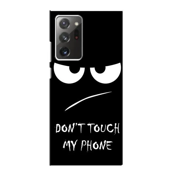 Чохол з принтом «Dont Touch» для Samsung Galaxy Note 20 Ultra