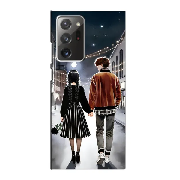 Чехол с принтом «Уэнздей и Тайлер» для Samsung Galaxy Note 20 Ultra Чехол с принтом «Уэнздей и Тайлер» для Samsung Galaxy Note 20 Ultra