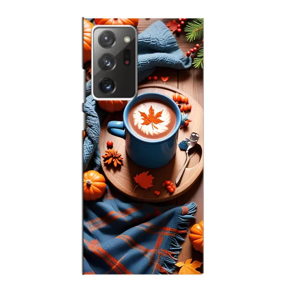 Чехол с принтом «Кофе и тыковки» для Samsung Galaxy Note 20 Ultra Чехол с принтом «Кофе и тыковки» для Samsung Galaxy Note 20 Ultra