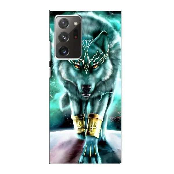 Чехол с принтом «Яркий волк» для Samsung Galaxy Note 20 Ultra