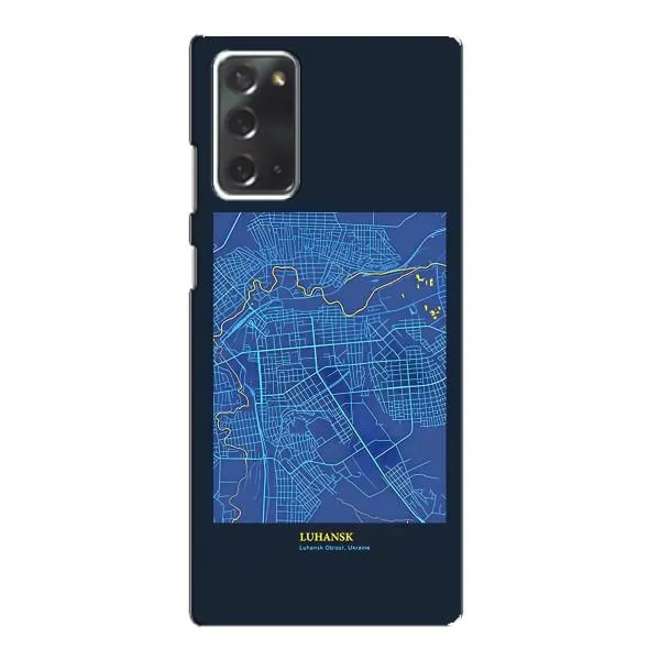 Чехол с принтом «Гуганск» для Samsung Galaxy Note 20