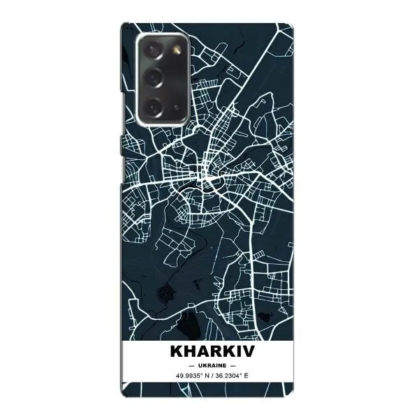 Чехол с принтом «Харьков» для Samsung Galaxy Note 20