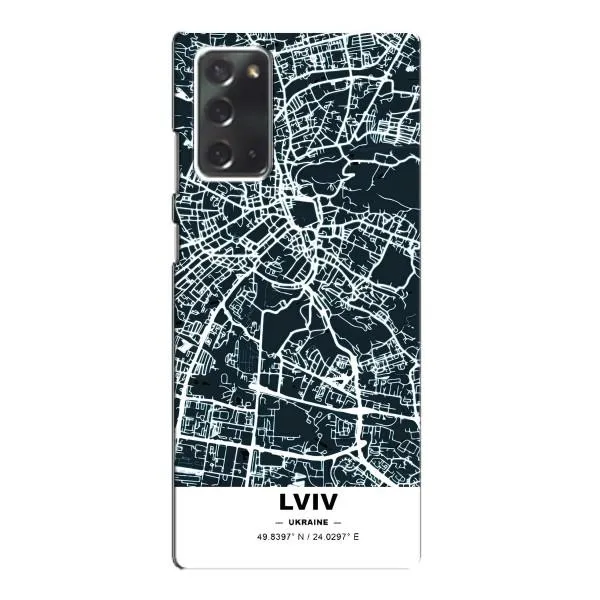 Чехол с принтом «Львов» для Samsung Galaxy Note 20