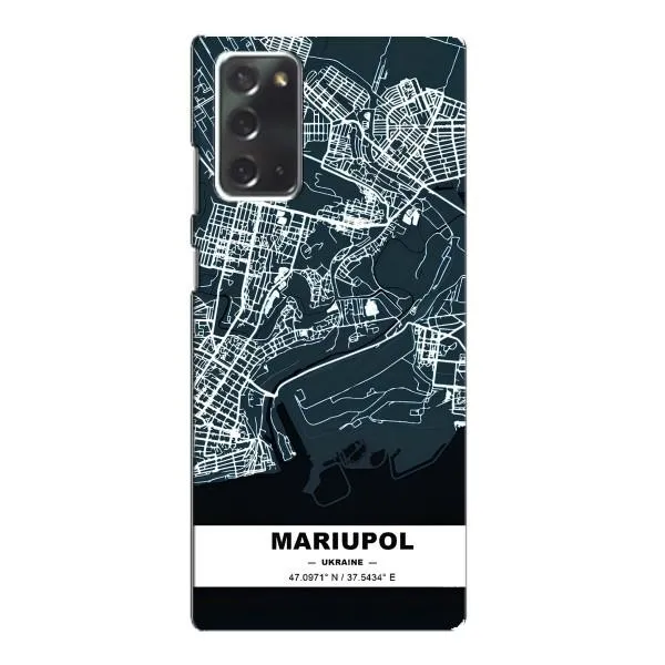 Чехол с принтом «Мариуполь» для Samsung Galaxy Note 20