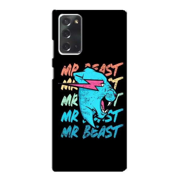 Чехол с принтом «logo Mr beast» для Samsung Galaxy Note 20
