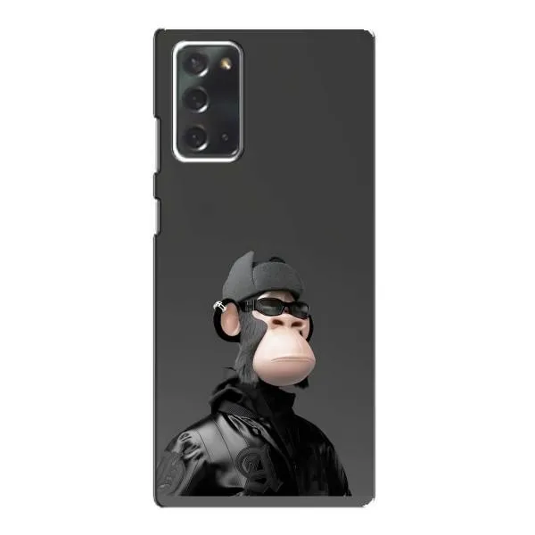Чехол с принтом «стильная обезьяна NFT» для Samsung Galaxy Note 20