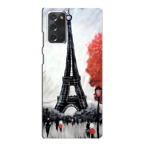 Чехол с принтом «Башня в Париже» для Samsung Galaxy Note 20
