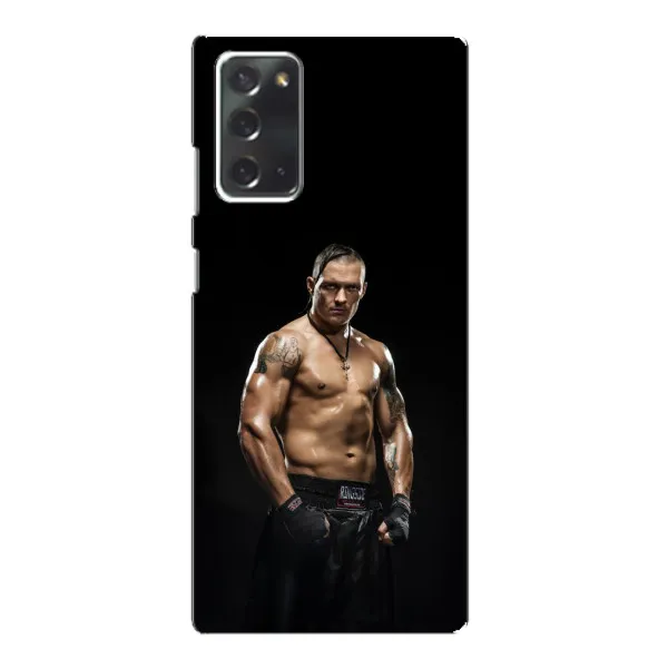Чехол с принтом «Чемпион Александр Усик» для Samsung Galaxy Note 20