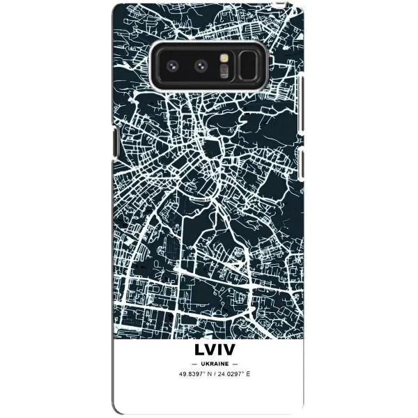 Чехол с принтом «Львов» для Samsung Galaxy Note 8 (N950)