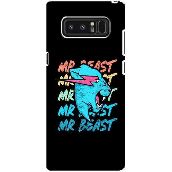 Чехол с принтом «logo Mr beast» для Samsung Galaxy Note 8 (N950)