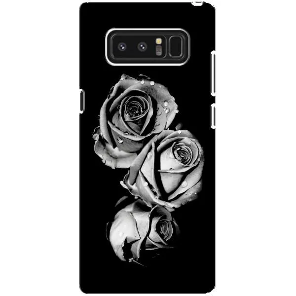 Чохол з принтом «Чорна троянда» для Samsung Galaxy Note 8 (N950)