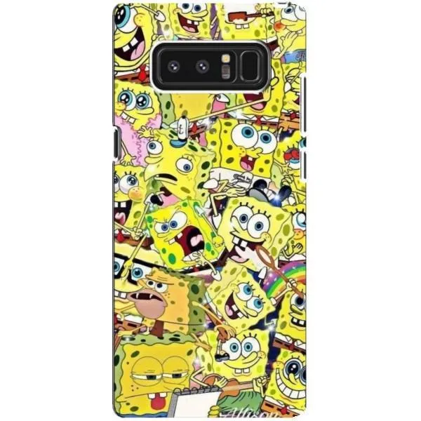 Чохол з принтом «Емоції Спан Боба» для Samsung Galaxy Note 8 (N950) Чохол з принтом «Емоції Спан Боба» для Samsung Galaxy Note 8 (N950)