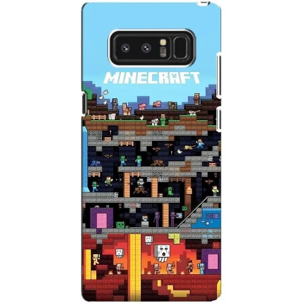 Чехол с принтом «фон Minecraft» для Samsung Galaxy Note 8 (N950) Чехол с принтом «фон Minecraft» для Samsung Galaxy Note 8 (N950)