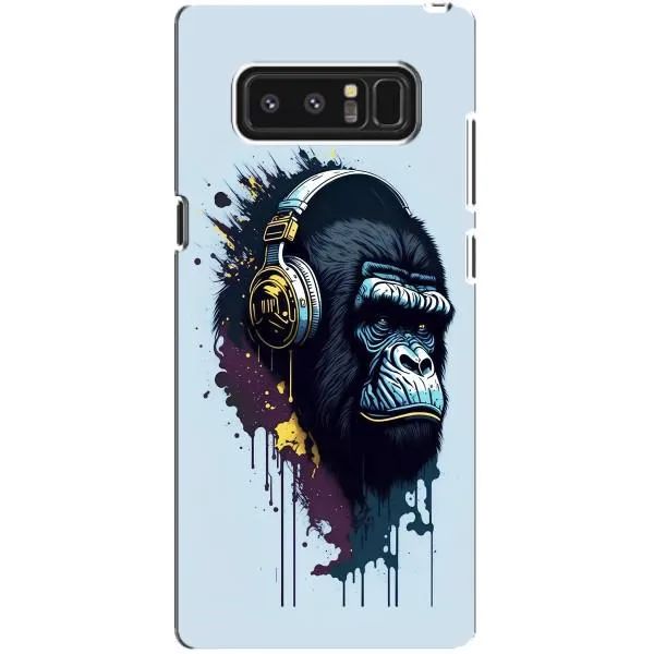Чехол с принтом «Горилла в наушниках» для Samsung Galaxy Note 8 (N950)