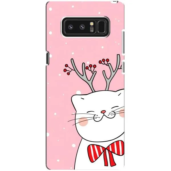 Чехол с принтом «Зимний кот» для Samsung Galaxy Note 8 (N950)