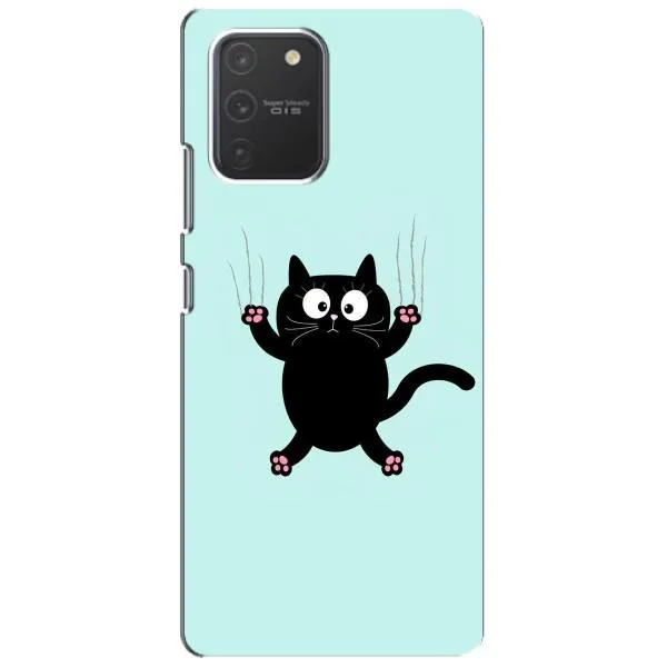 Чехол с принтом «Падающий кот» для Samsung Galaxy S10 Lite Чехол с принтом «Падающий кот» для Samsung Galaxy S10 Lite