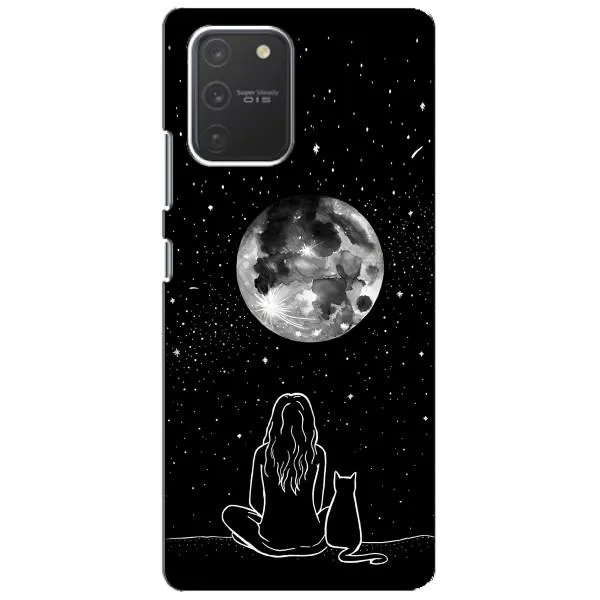 Чехол с принтом «Девушка с котом» для Samsung Galaxy S10 Lite Чехол с принтом «Девушка с котом» для Samsung Galaxy S10 Lite