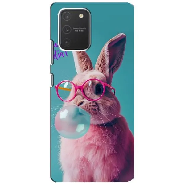 Чехол с принтом «Кролик в очках» для Samsung Galaxy S10 Lite